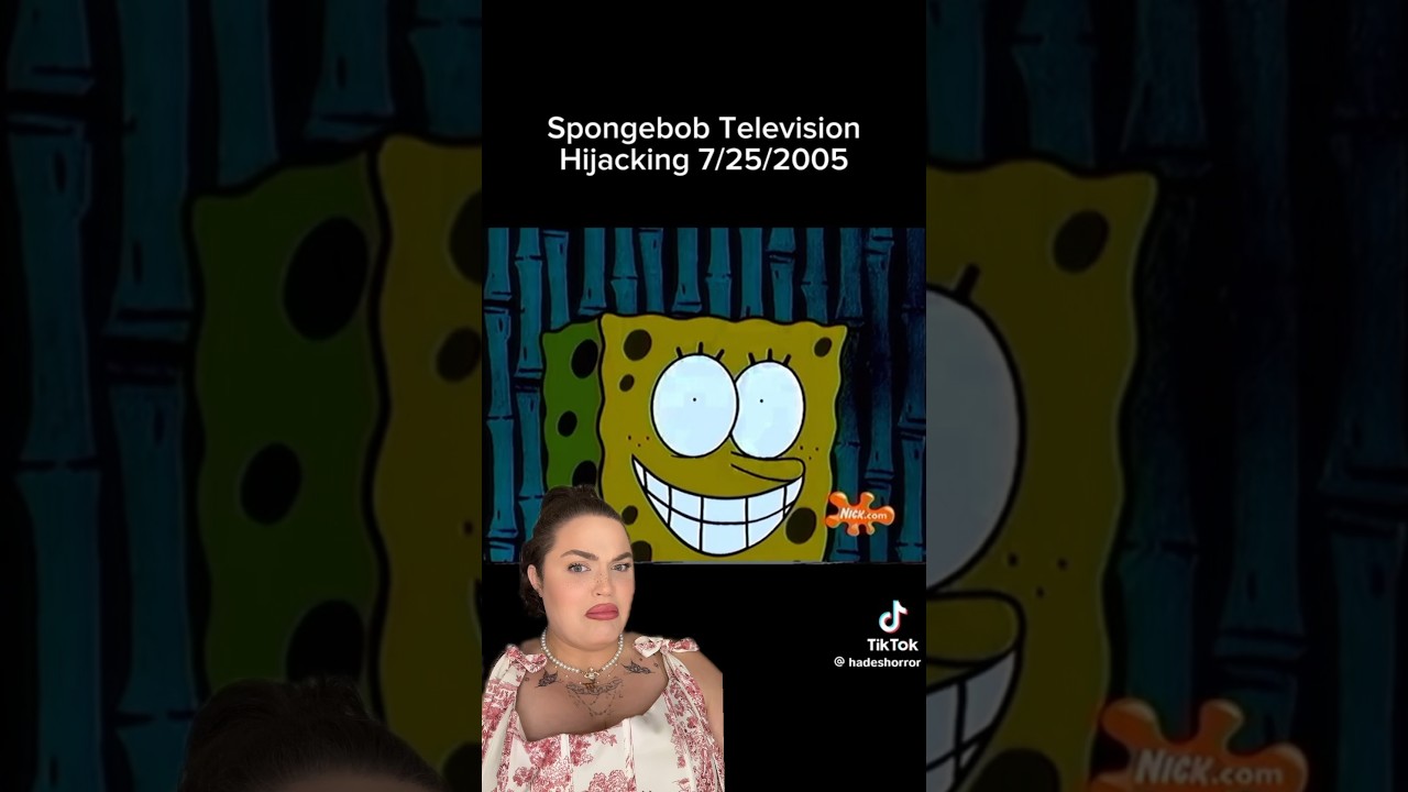 The 2005 SpongeBob SquarePants Hijacking Incident was TERRIFYING&hellip; #scary #shorts #analoghorror