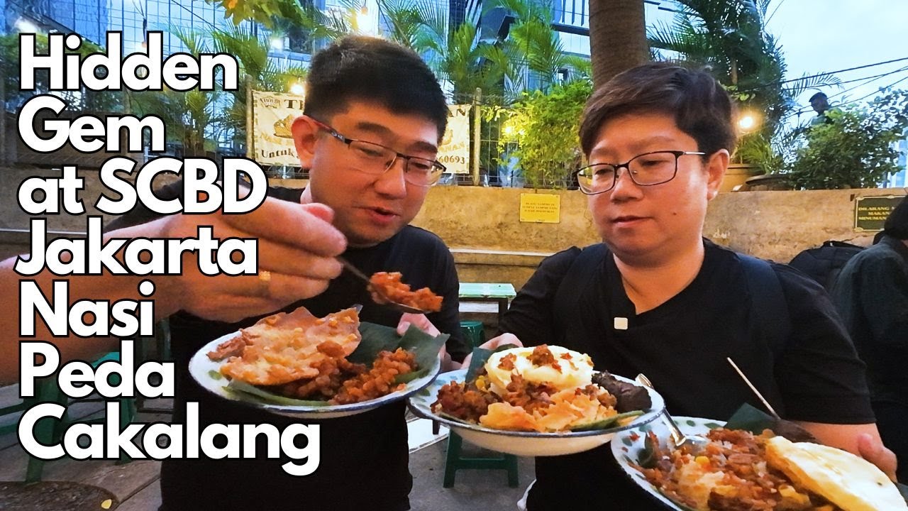 Nasi Peda Pelangi Cakalang SCBD Jakarta Street Food [ENG SUB]