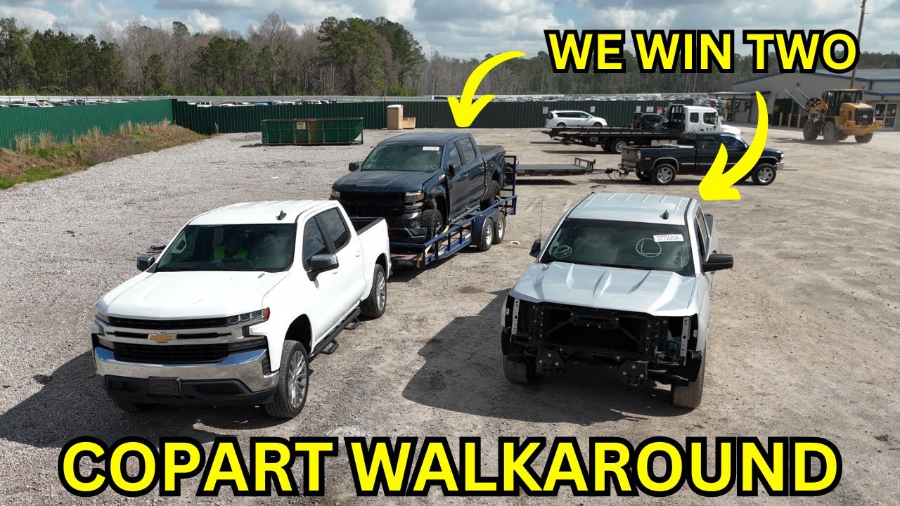 CHECKING OUT WRECKED CARS WITH IVAN COPART WALKAROUND