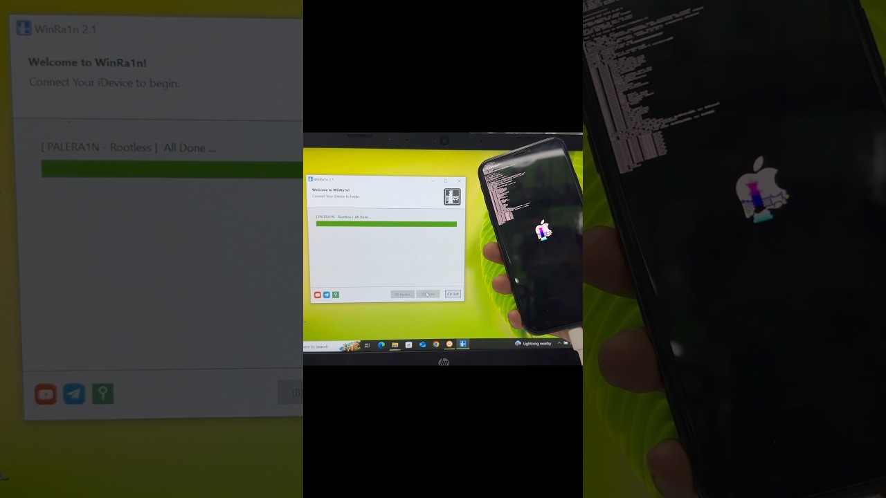How to Jailbreak iPhone X iOS 16.7 - Checkra1n Windows Guide #jailbreak #iphonex #shortvideo #viral