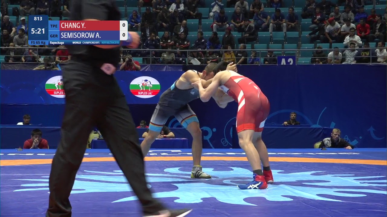 Repechage FS - 65 kg: Y. CHANG (TPE) v. A. SEMISOROW (GER)