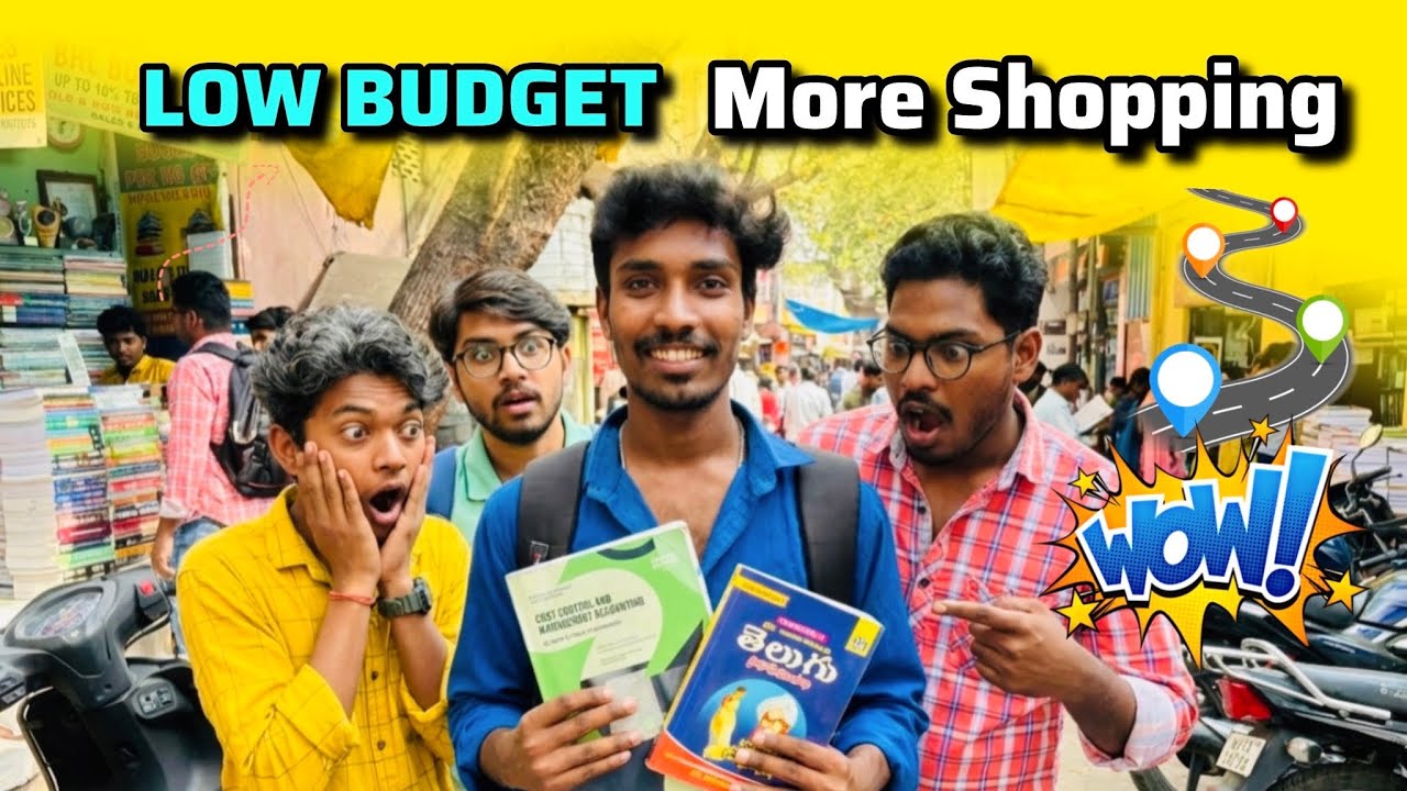 తక్కువ ధర ఎక్కువ Happiness…🛍️📚||Shopping Mood No||Less discount more shopping at koti center #vlog 