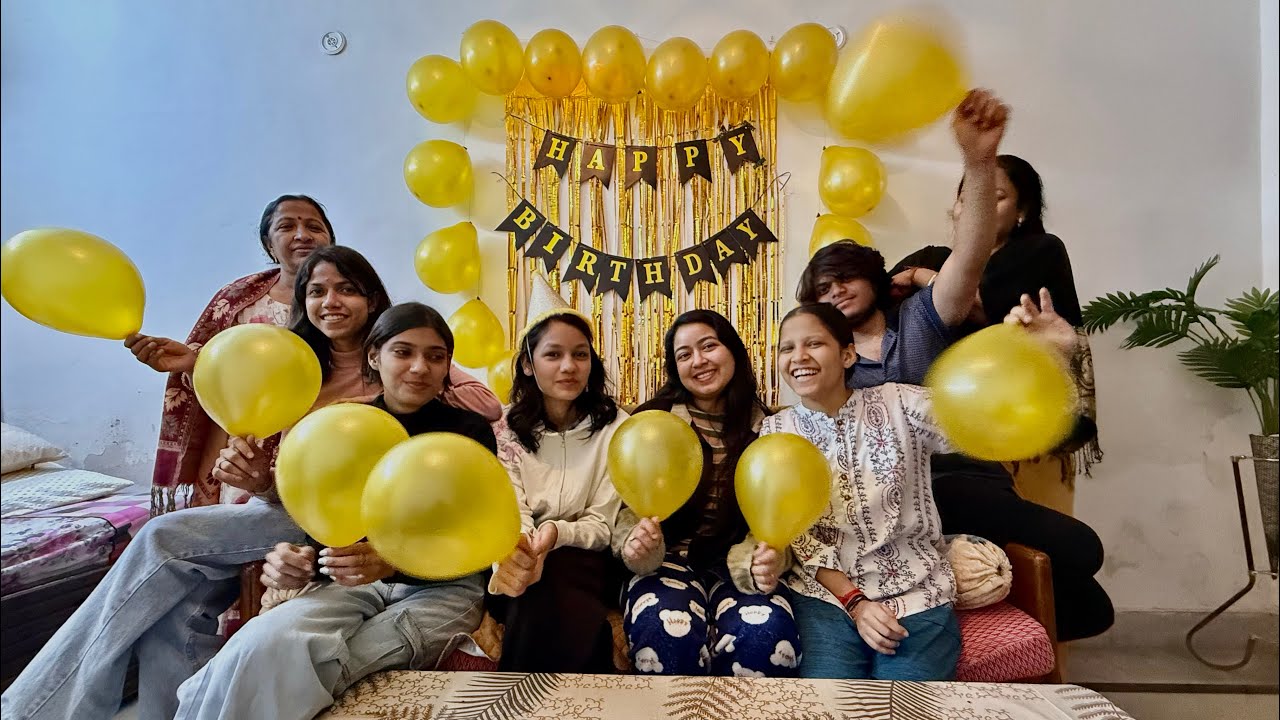 Peeru ko raat mein surprise kiya😍||BIRTHDAY VLOG