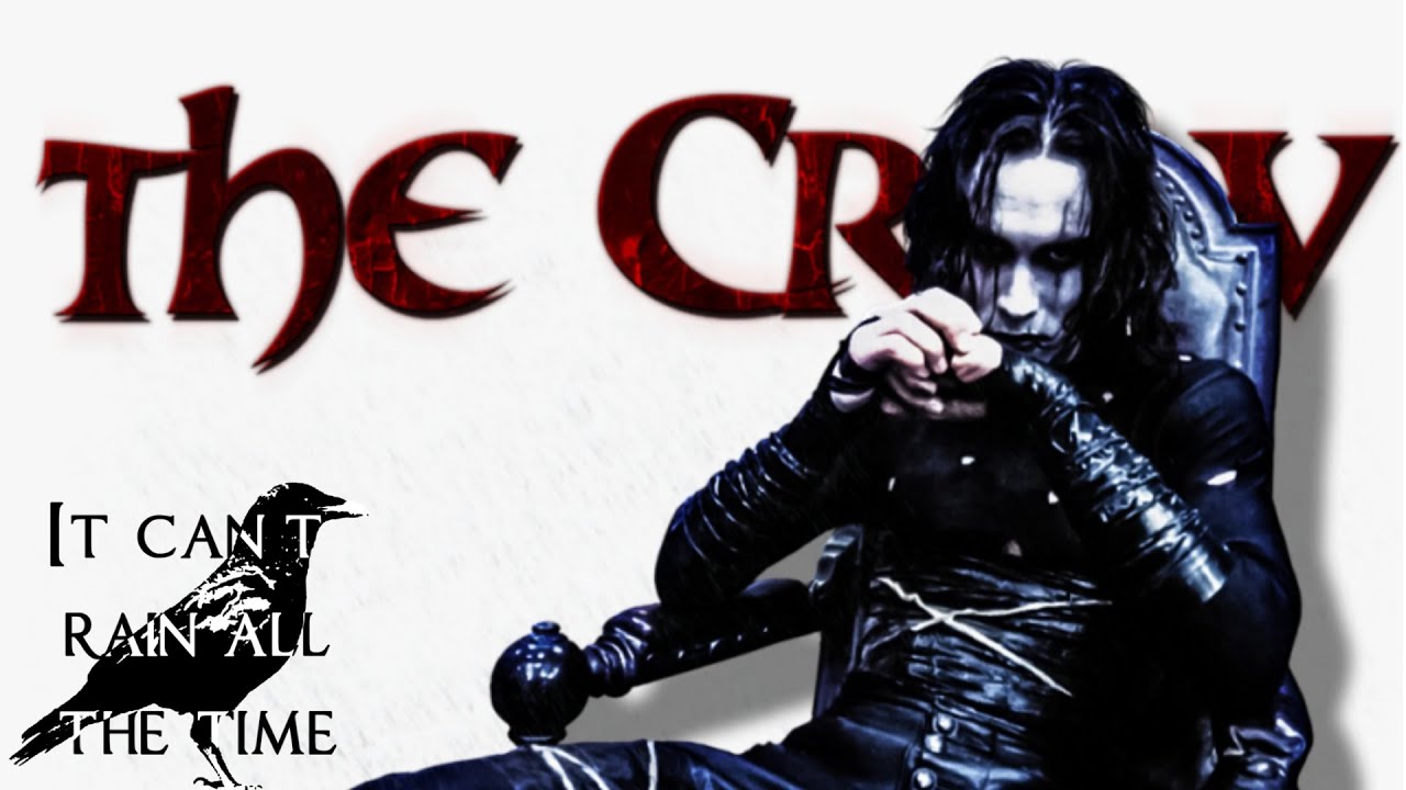 🔴 The Crow Statue/Garage Kit by Narin. Assembled and custom painted.