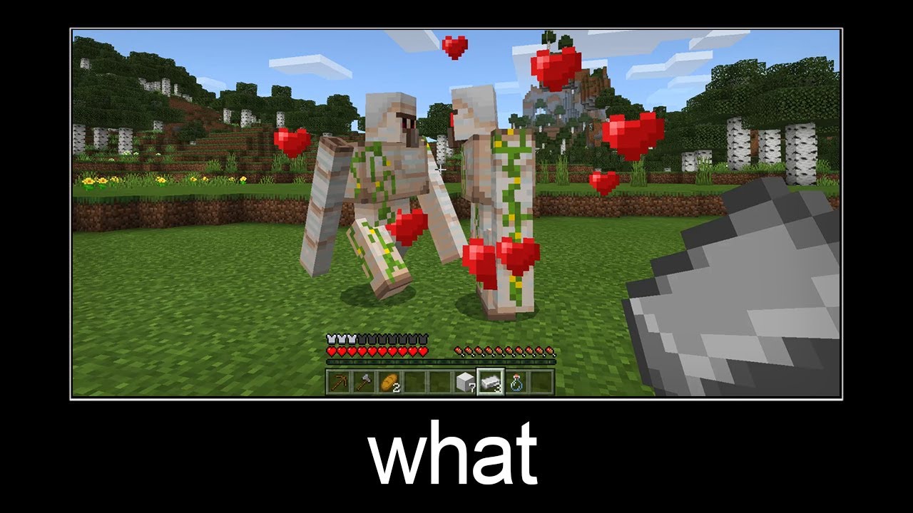 Minecraft wait what meme part 26