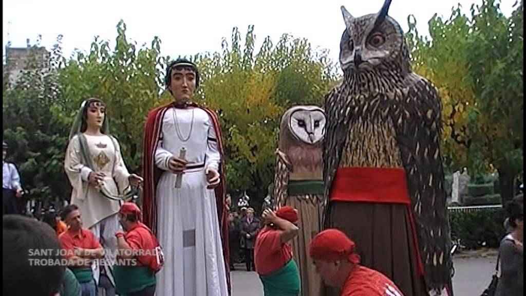 SANT JOAN DE VILATORRADA TROBADA DE GEGANTS 2015