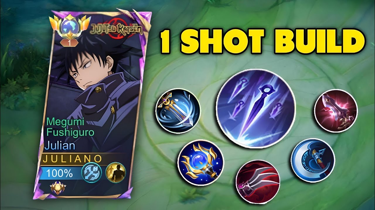TOP 1 GLOBAL JULIAN NEW BEST BUILD IS HEREEE!! (please try) - MLBB