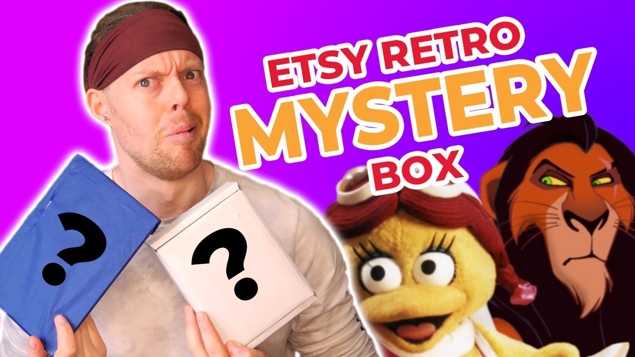 Etsy Mystery Box Unboxing & Review - Opening 90s Retro Toy Box!