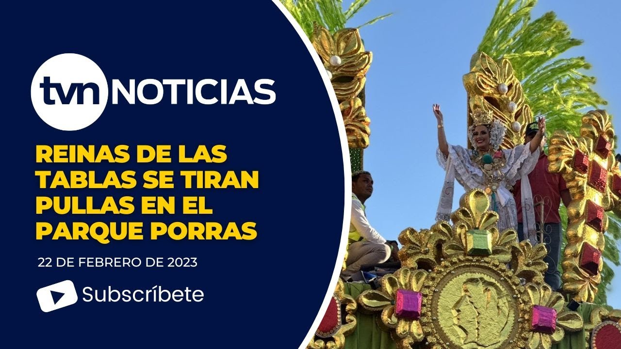 Reinas de Las Tablas se tiran pullas en el Parque Porras