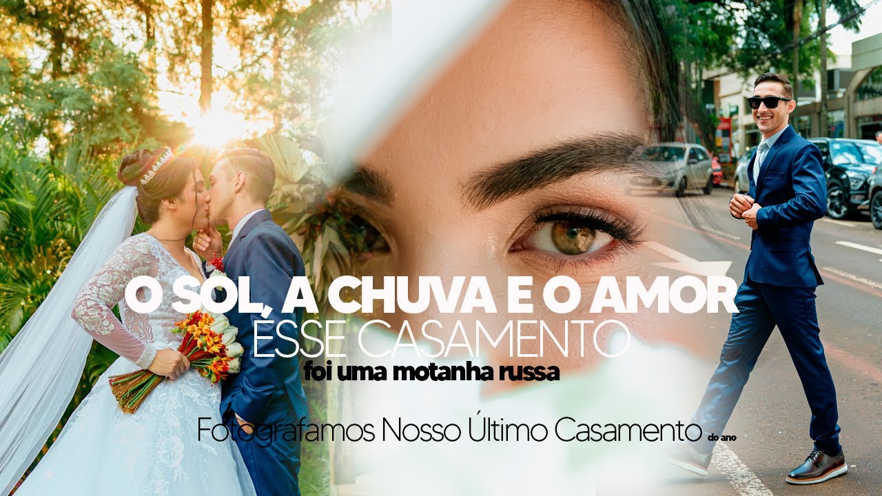 BASTIDORES REAIS DE CASAMENTO - COMPLETO, MAKING OF, CERIM&Ocirc;NIA, ENSAIO EXTERNO E FESTA.