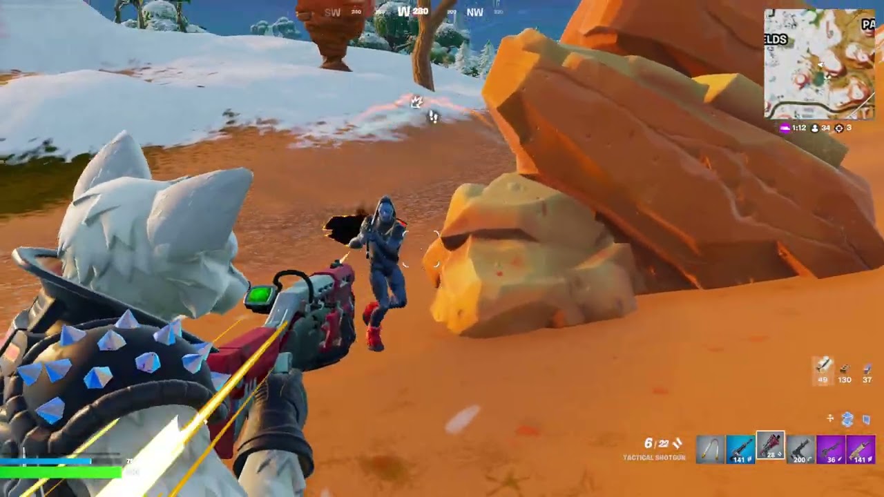 Playing Fortnite Og Build Battle Royale Came in 3rd place