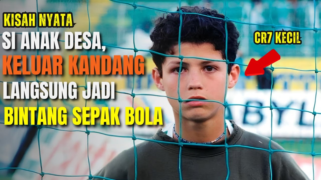 CRISTIANO RONALDO, SI ANAK KAMPUNG JADI BINTANG SEPAK BOLA !! Alur Cerita Film Kisah Nyata