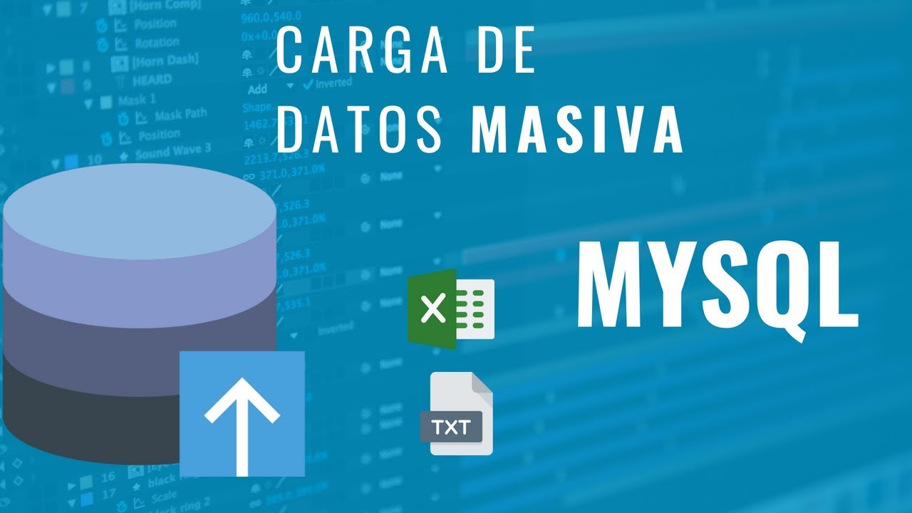 Base de Datos #MySQL | Carga Masiva de Datos MySQL