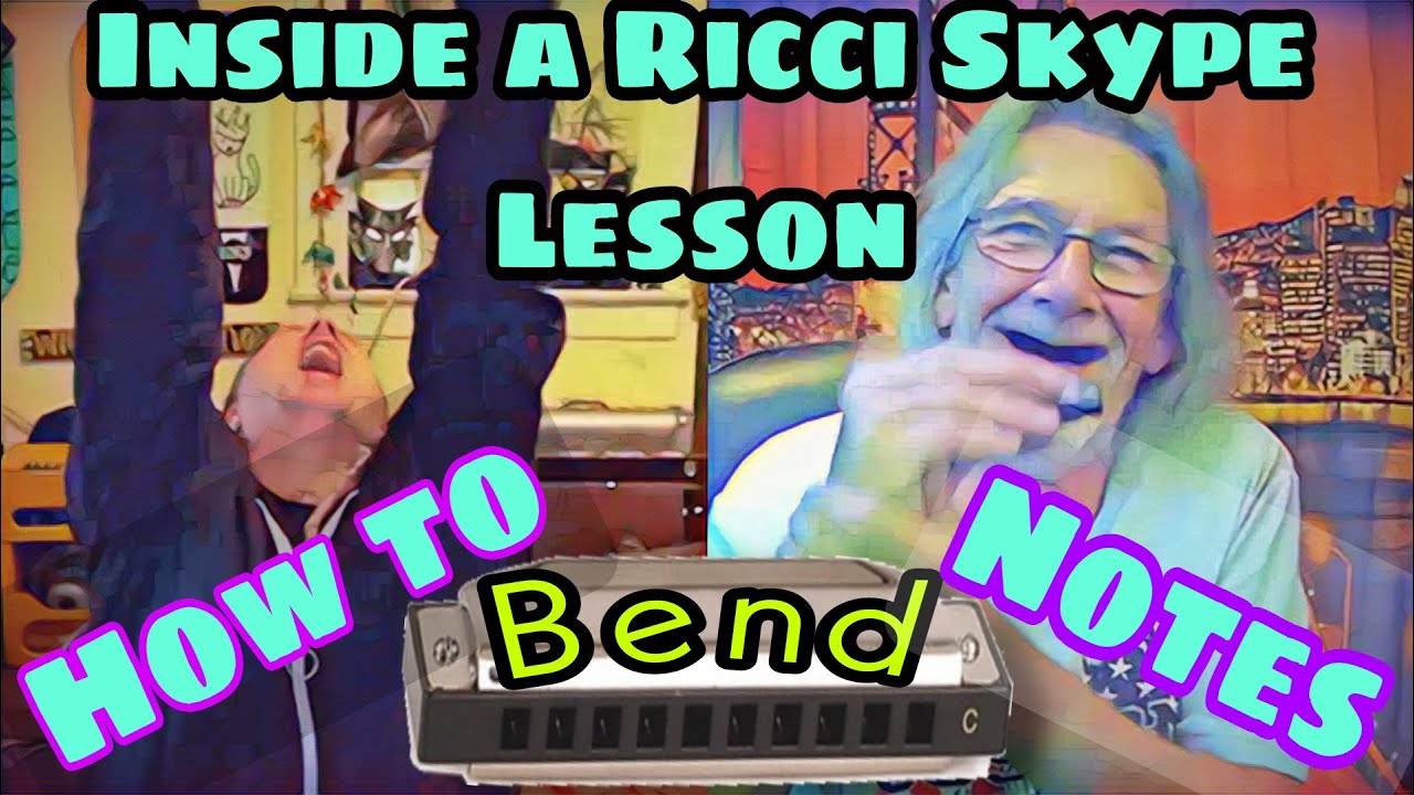 How To Bend Notes Inside a Ricci Skype Lesson with Colin Kirby