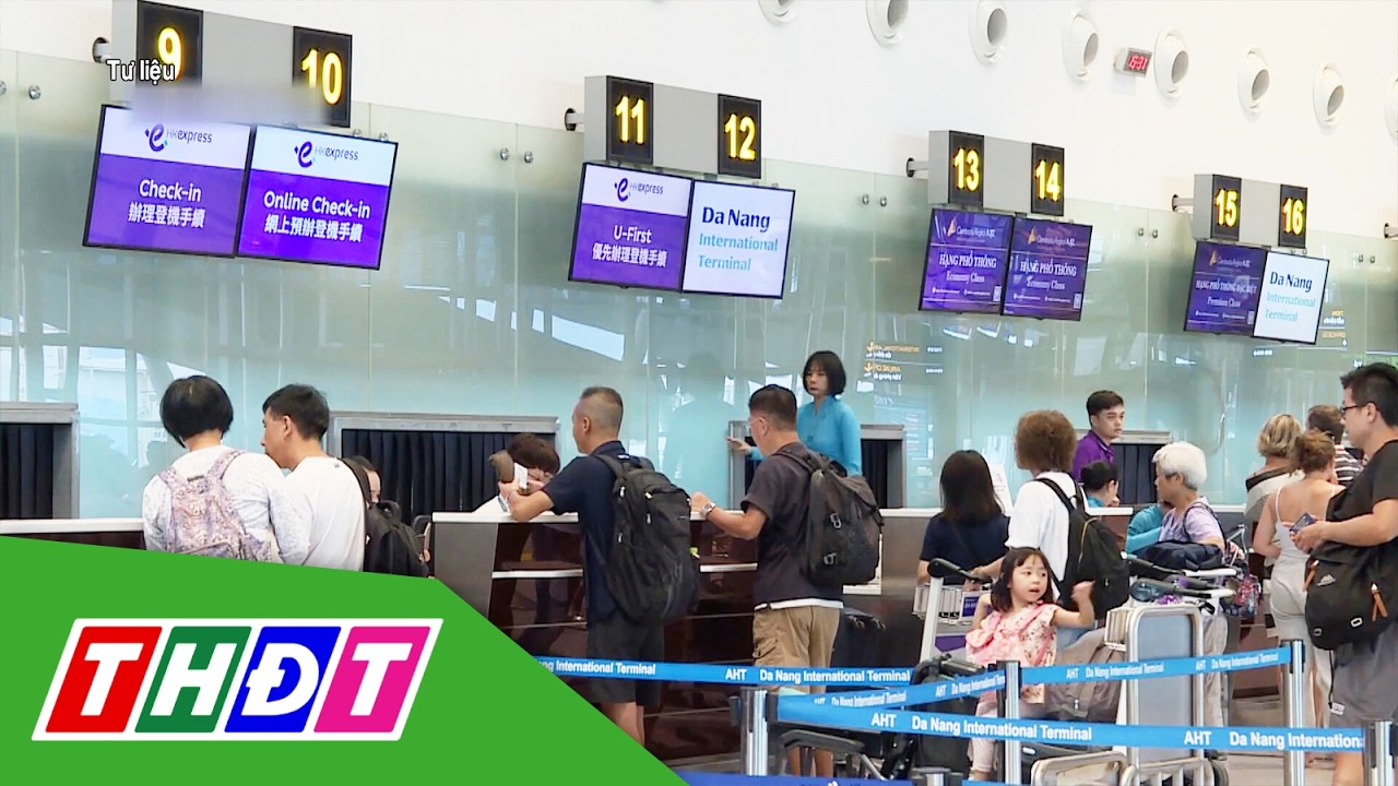 Đà Nẵng đón hơn 170 chuyến bay trong ngày đầu năm | THDT