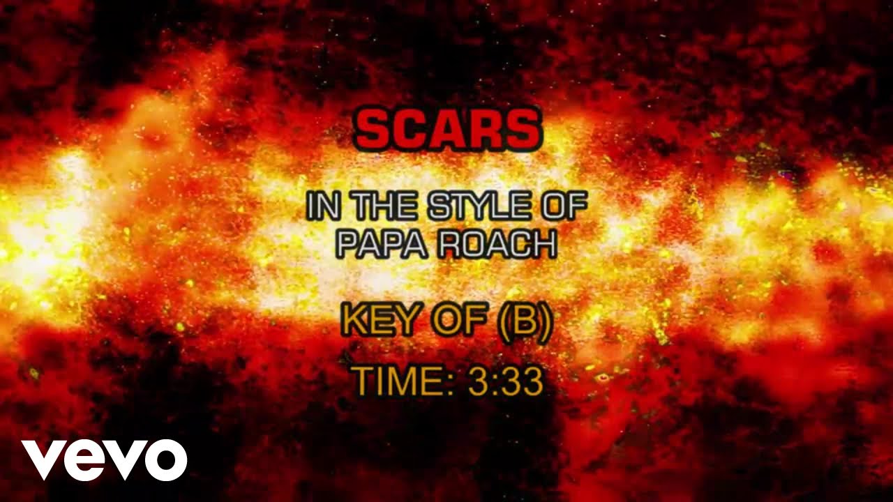 Papa Roach - Scars (Karaoke)