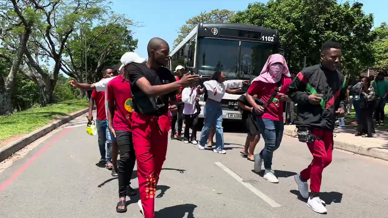 #fighters  Never Give Up : EFFSC VS SASCO at Khwezi , EFFSC Funeral at  UKZN Edgewood Campus #EFFSC