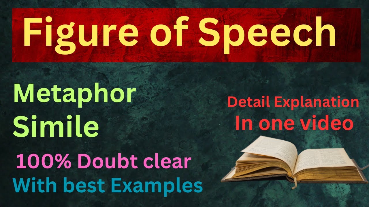 Simile and Metaphor figure of speech | all you need is this one video