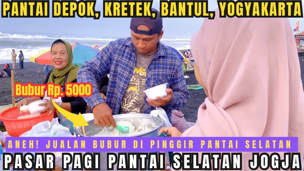 MURAH & ENAK! Kuliner Pantai Depok Yogyakarta - Rekomendasi Pantai di Jogja
