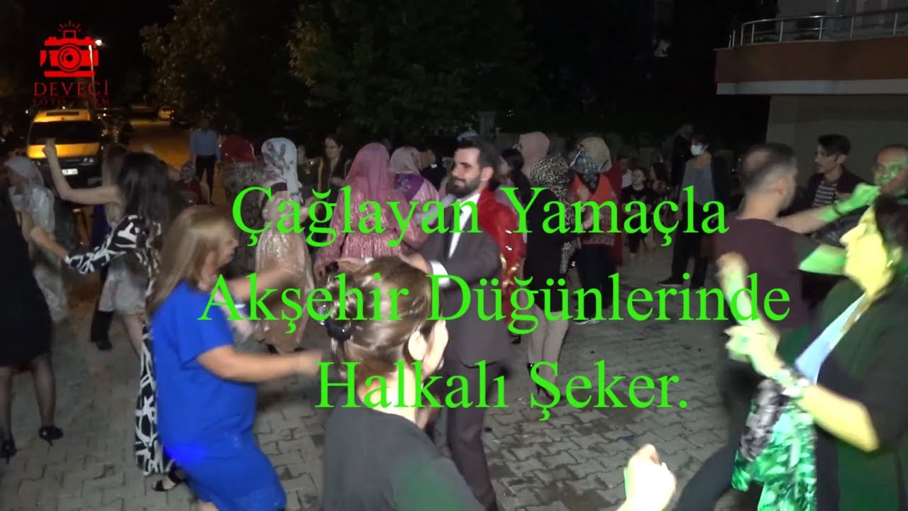 Çağlayan Yamaçla Akşehir Düğünlerinde Halkalı Şeker.