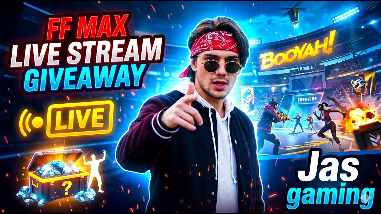 Ff Live Streaming Gift 🎁 Giveaway And Uid Checking 🤣| JAS GAMING