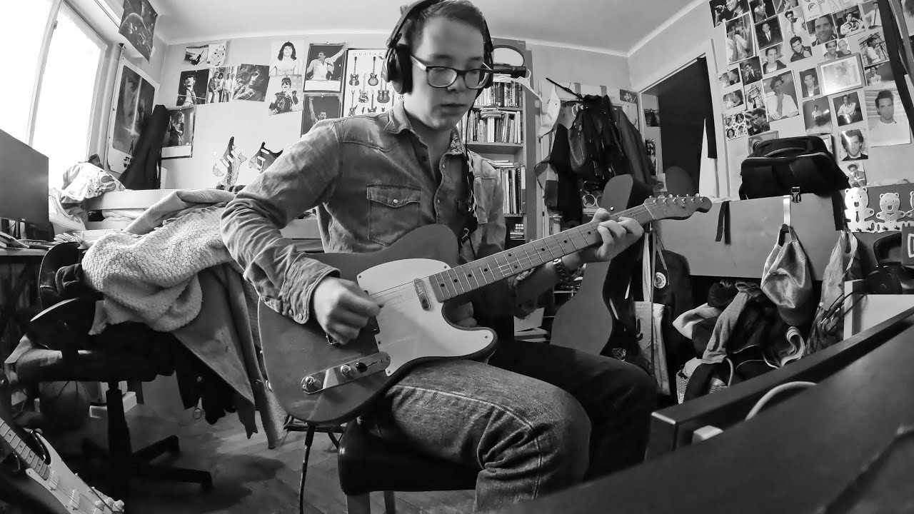 PINK FLOYD - astronomy domine: guitar cover 4K