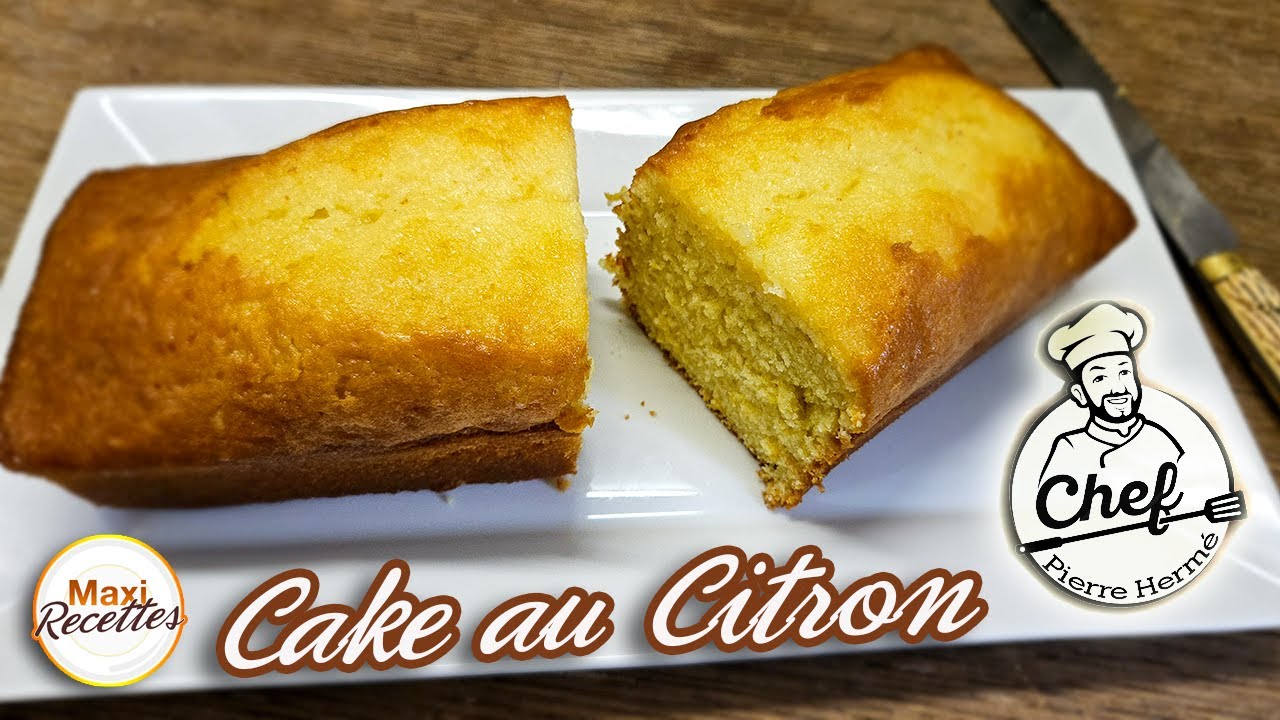 Cake au Citron de Pierre Hermé Recette Facile