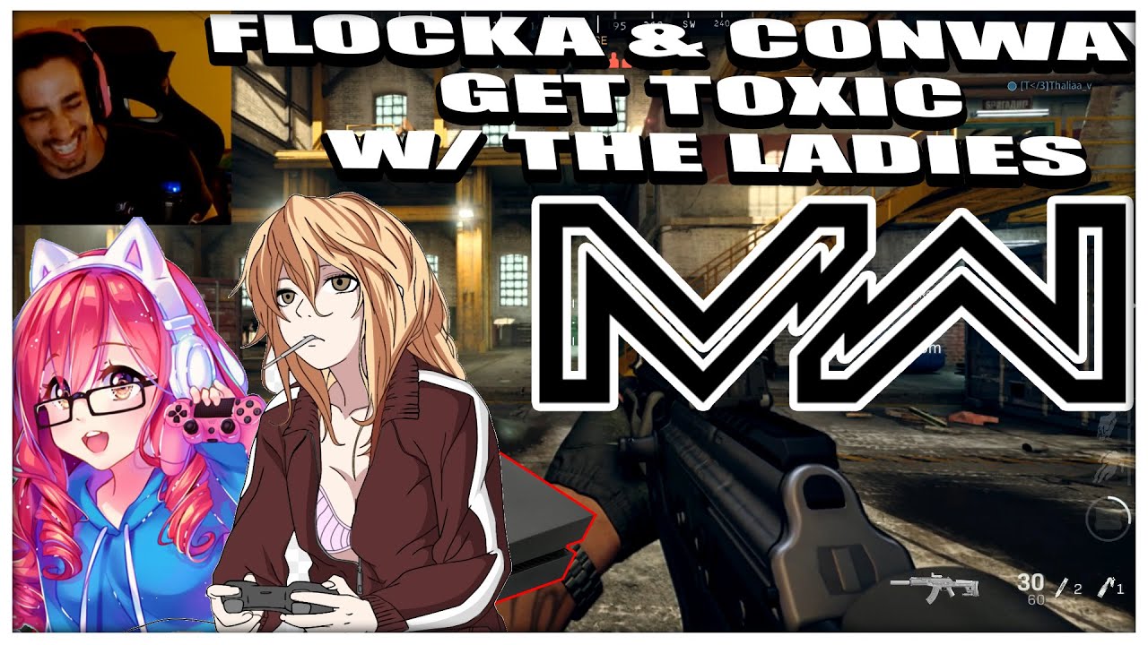 HILARIOUS ARGUMENTS! COD MODERN WARFARE! FLOCKA & CONWAY VS. TOXIC LADIES ON SEARCH! #GOMFSFB #BOKC