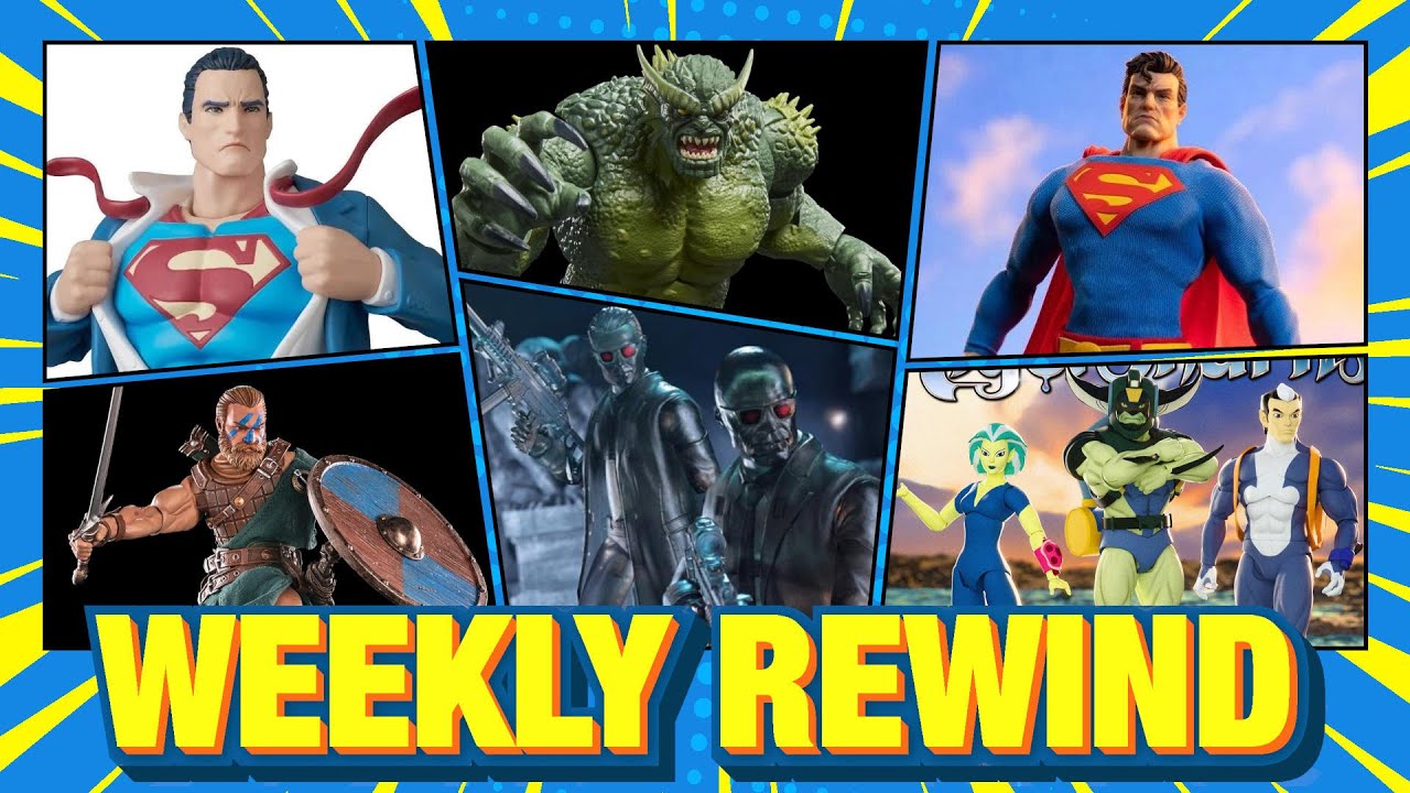 Weekly Rewind! Ep107: Scooby-Doo Marvel Legends Invincible Sesame Street DC Monster Force More News!