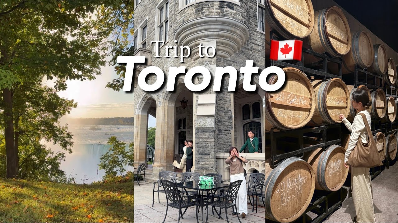 토론토vlogㅣ메리어트 호텔에서 나이아가라를 액자에 담다🇨🇦
