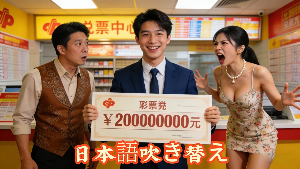 宝くじで1000億当たった妻、浮気して離婚？でも知らなかった…本当の当選者は“見捨てた夫”だったと！