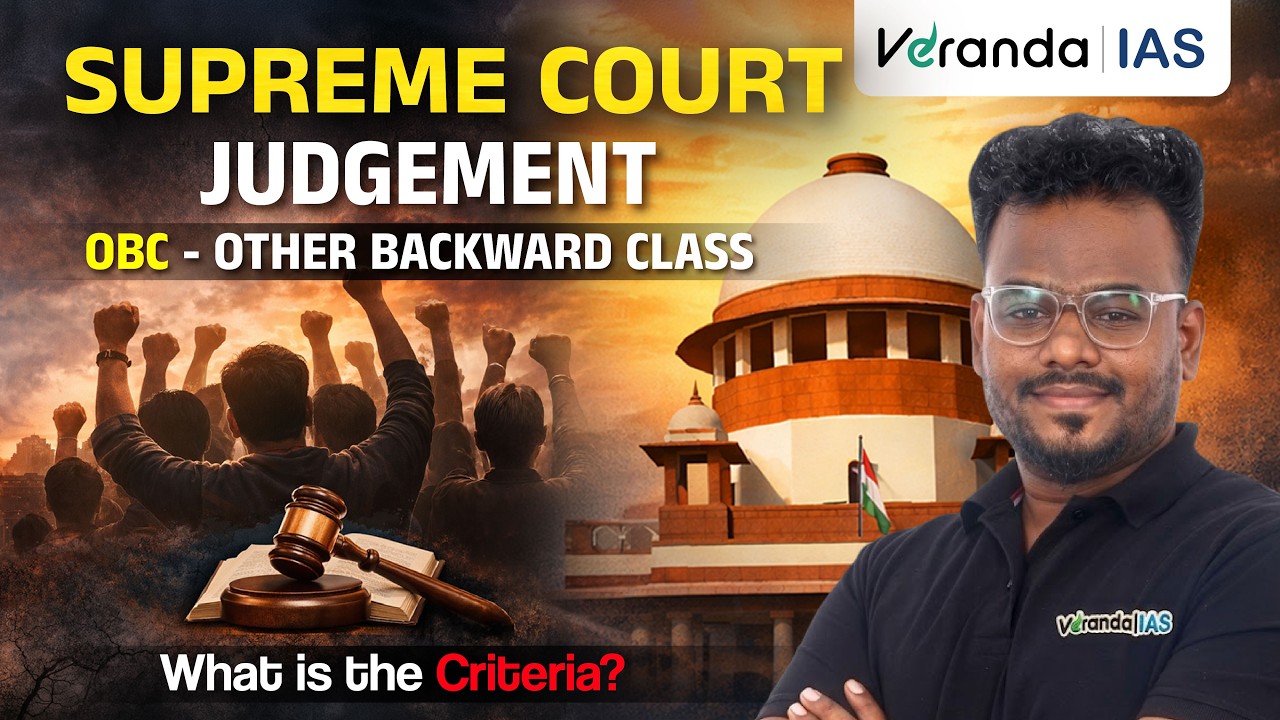 OBC Creamy layer Supreme Court Judgement | Current Affairs in Tamil | Ashiq Bro | Veranda IAS
