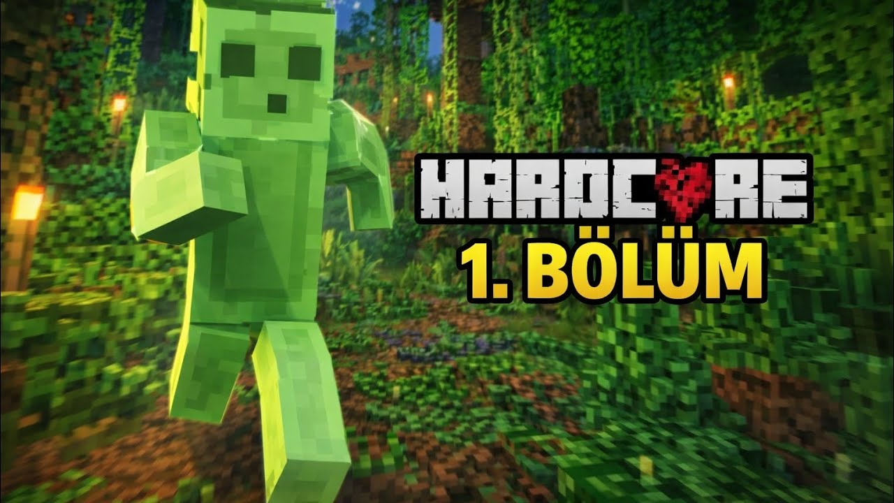 MİNECRAFT HARDCORE 1 BÖLÜM 