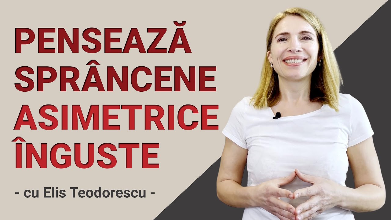 Cum să pensezi sprâncene ASIMETRICE din plantația prea îngustă