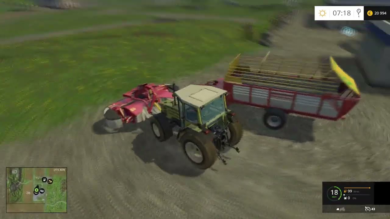 Farming Simulator 15 | Timelapse | Épisode 1