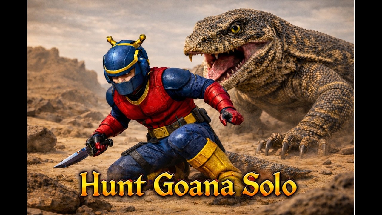 Hunt Goana Norte - Solo ED 850 +