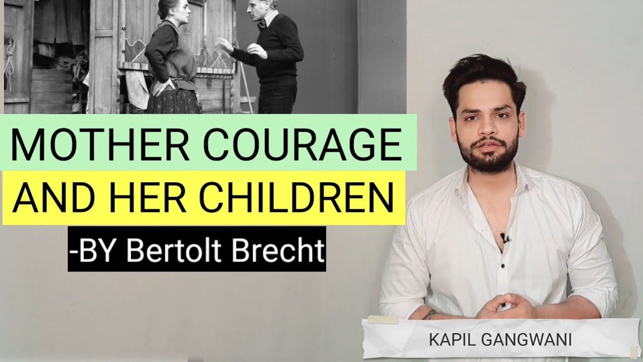 Mother courage and her children by Bertolt Brecht in hindi