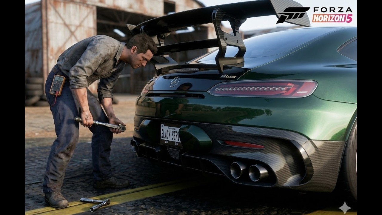 Restore Mercedes‑AMG GTForza Horizon 5 | Logitech G923 Steering Wheel PS5™ PRO [4K60]