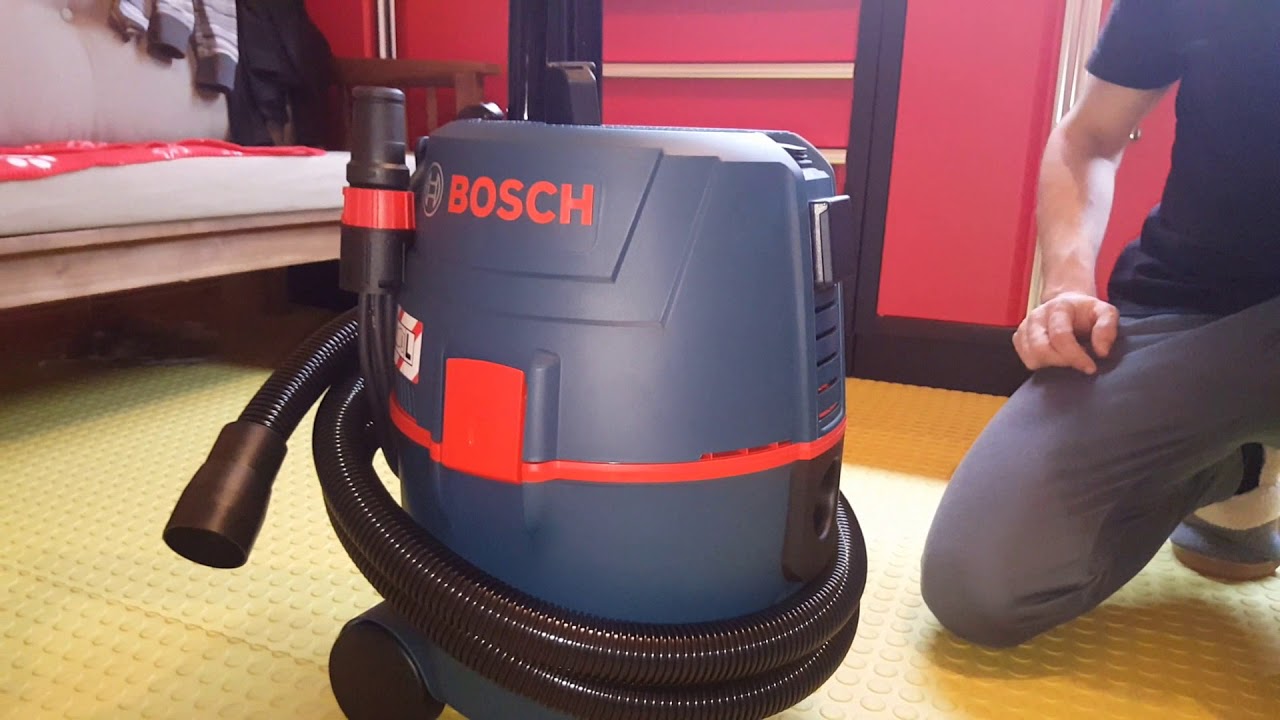 DESEMPAQUETADO ASPIRADOR BOSCH GSL 20L SFC - Unboxing vacuum cleaner Bosch GSL 20L SFC