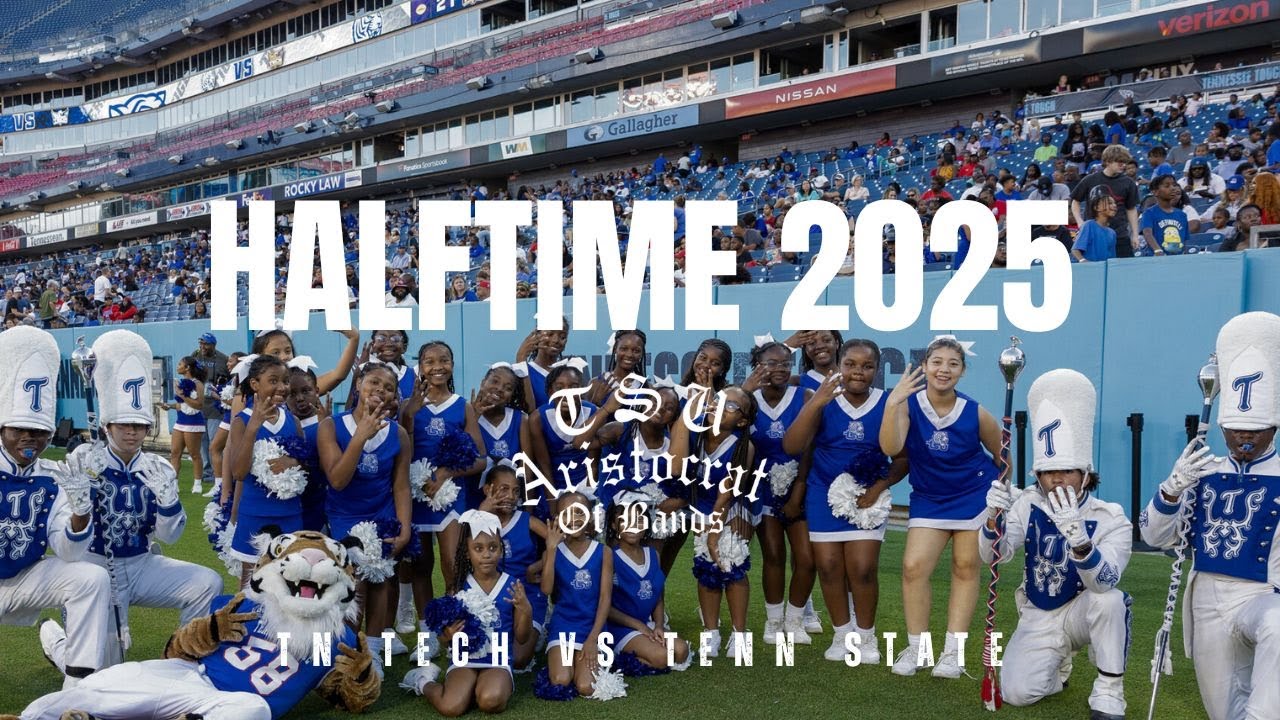 Tennessee State University Aristocrat of Bands | TN Tech Halftime 2025