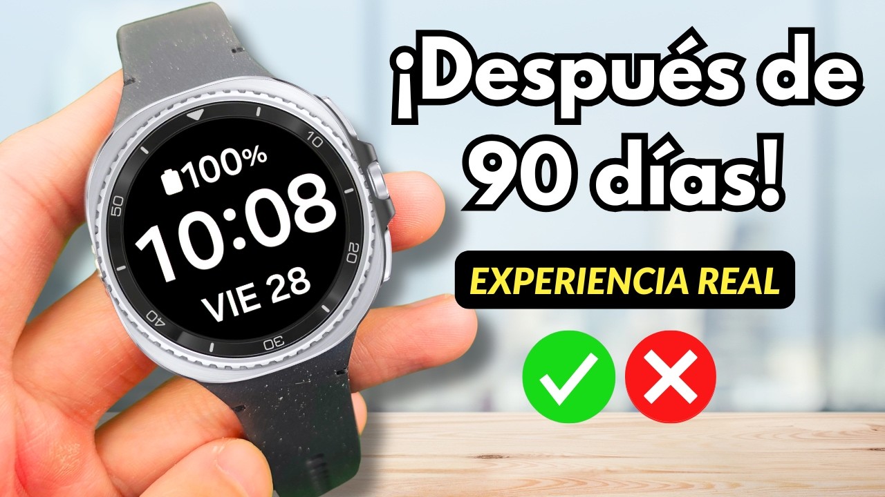 Samsung Galaxy Watch 8 Classic 💥 ¿Vale la PENA después de 3 MESES?