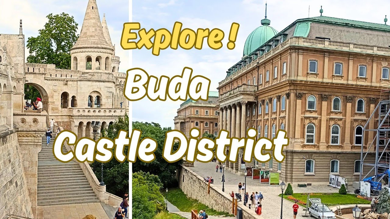EXPLORING BUDA CASTLE DISTRICT| BUDAPEST, HUNGARY #travel #budapest #hungary #tour #europe