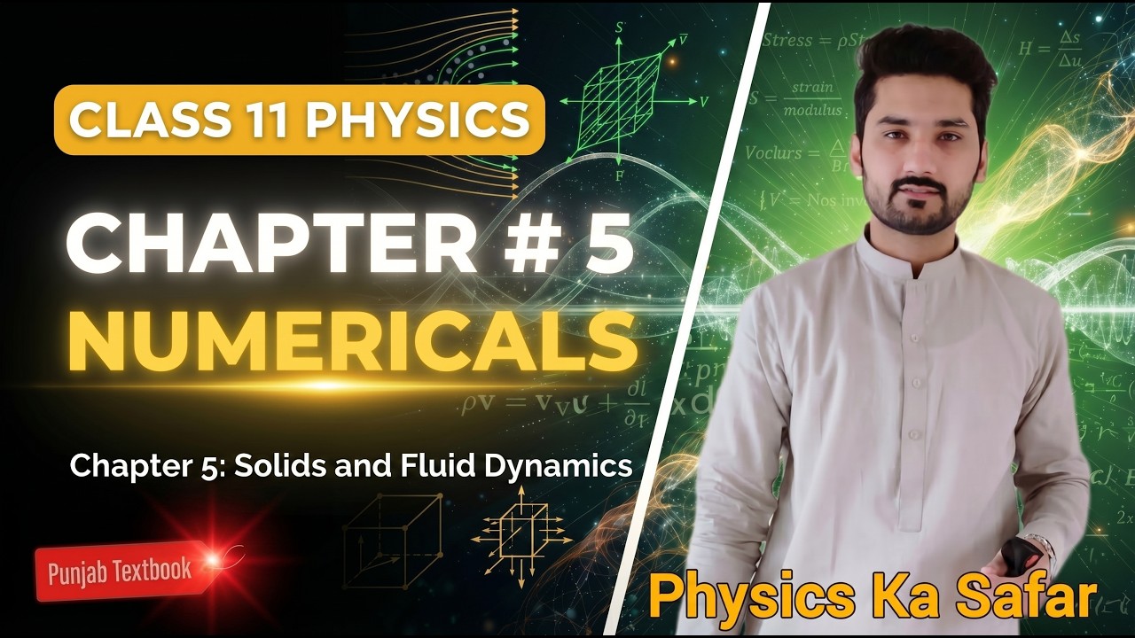 Numericals of chapter 5 | class 11 physics | PCTB | New book | physics ka safar 