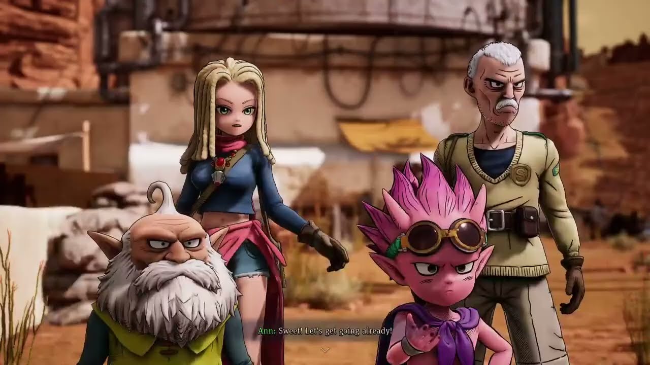 SAND LAND GAMEPLAY PS5