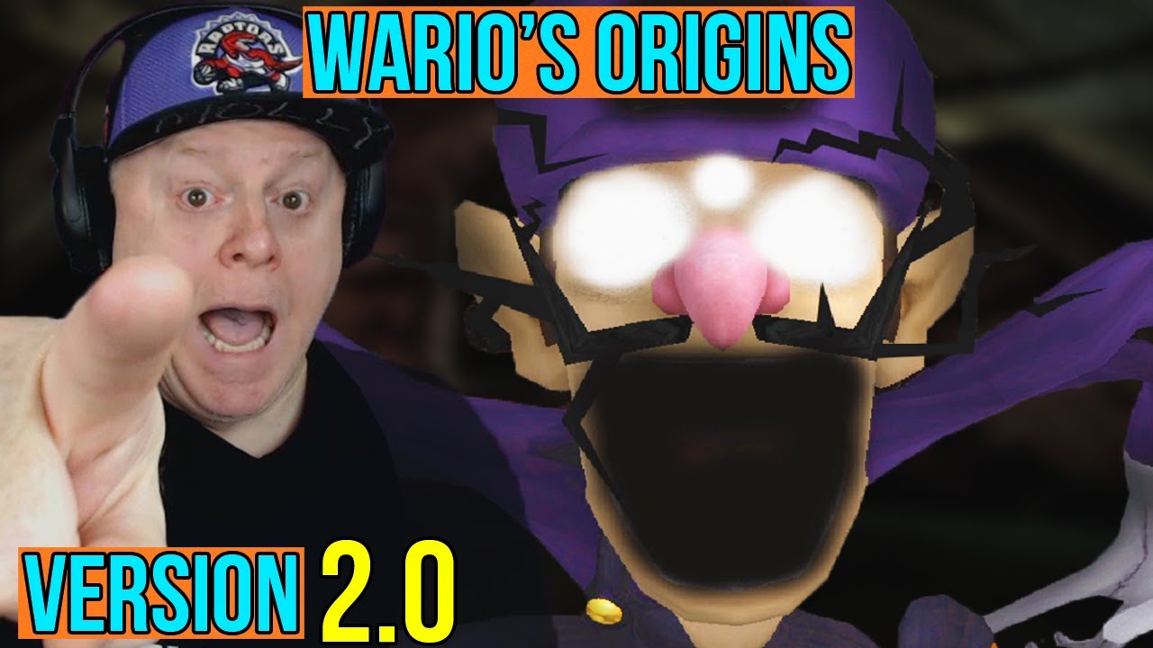 WALUIGI BREAKS FREE!! | WARIO'S ORIGINS VERSION 2.0 - 2018 MAX MODE COMPLETE - SECRET NIGHT FOUND