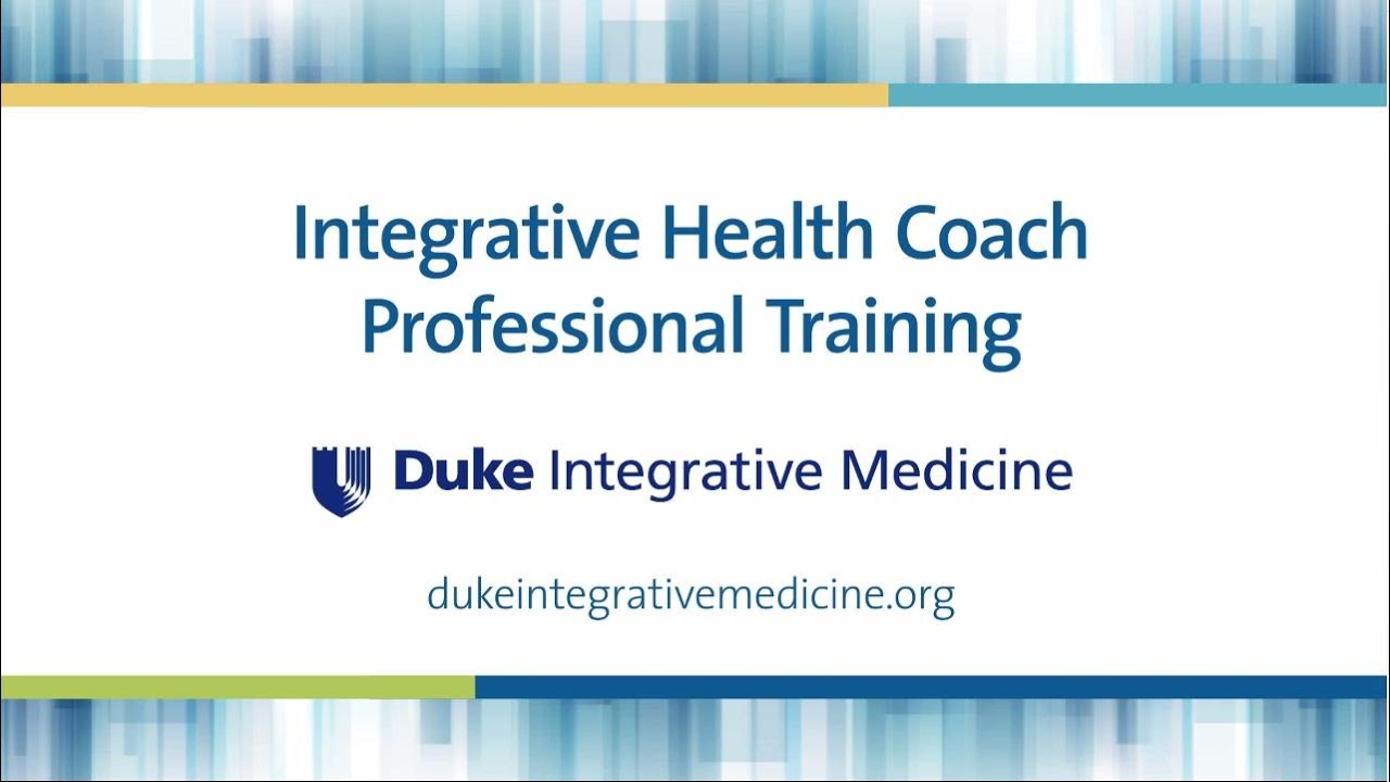 What is Duke Health & Well-Being Health Coach Professional Training?