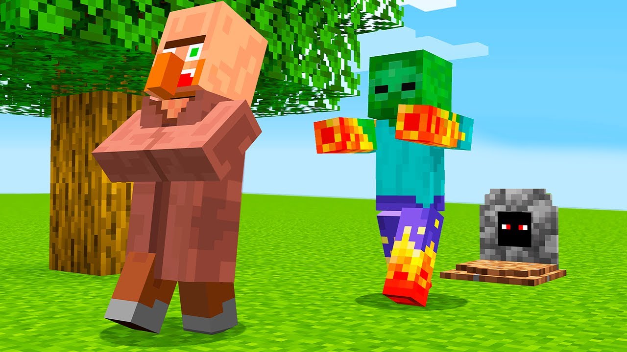 EU VIREI ZUMBI NO MINECRAFT POR 24 HORAS