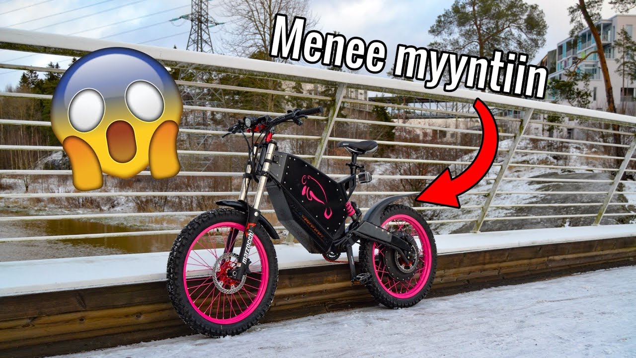 Myyn sähköpyöräni?!