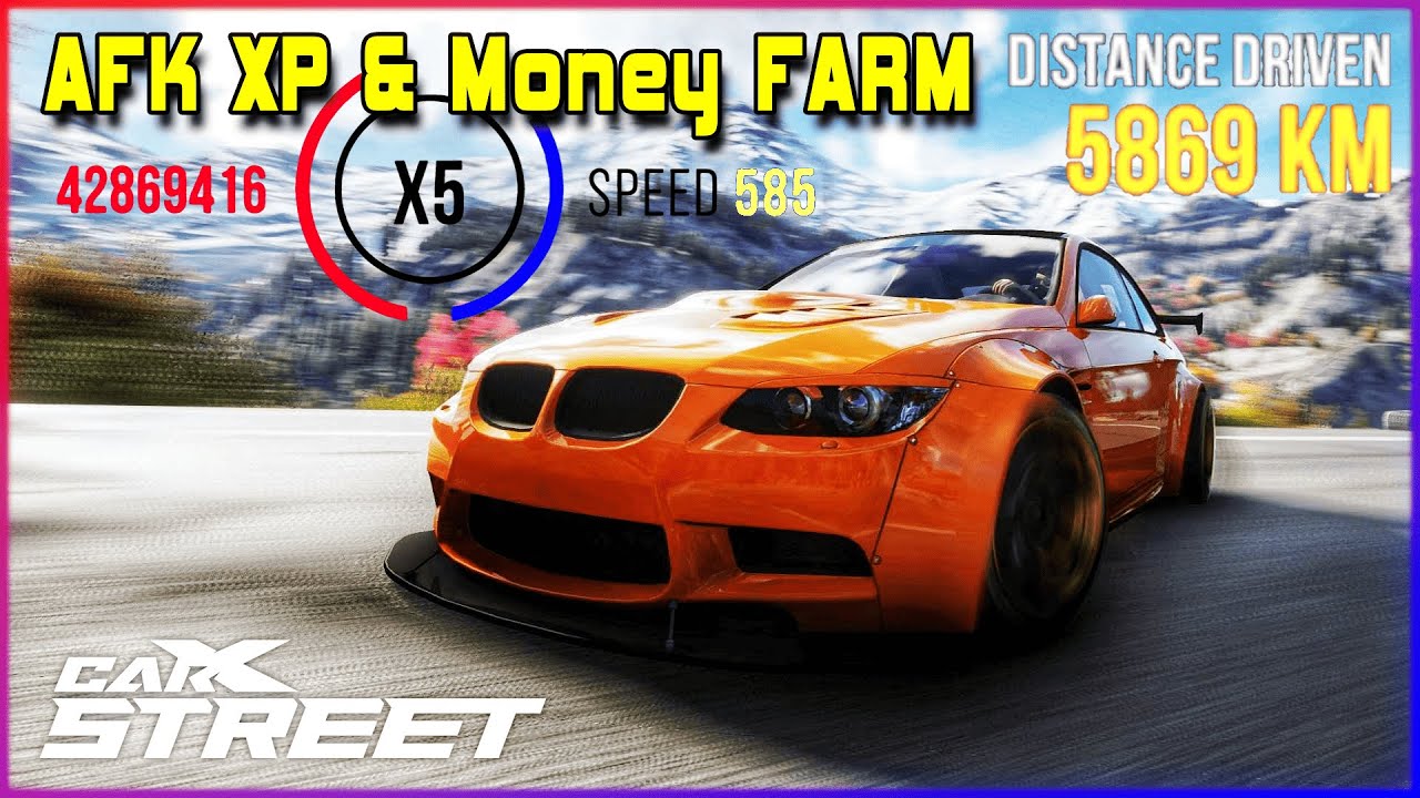 (PATCHED) - AFK EASY XP and  Money Farm ($$ & XP)  - CarX Street