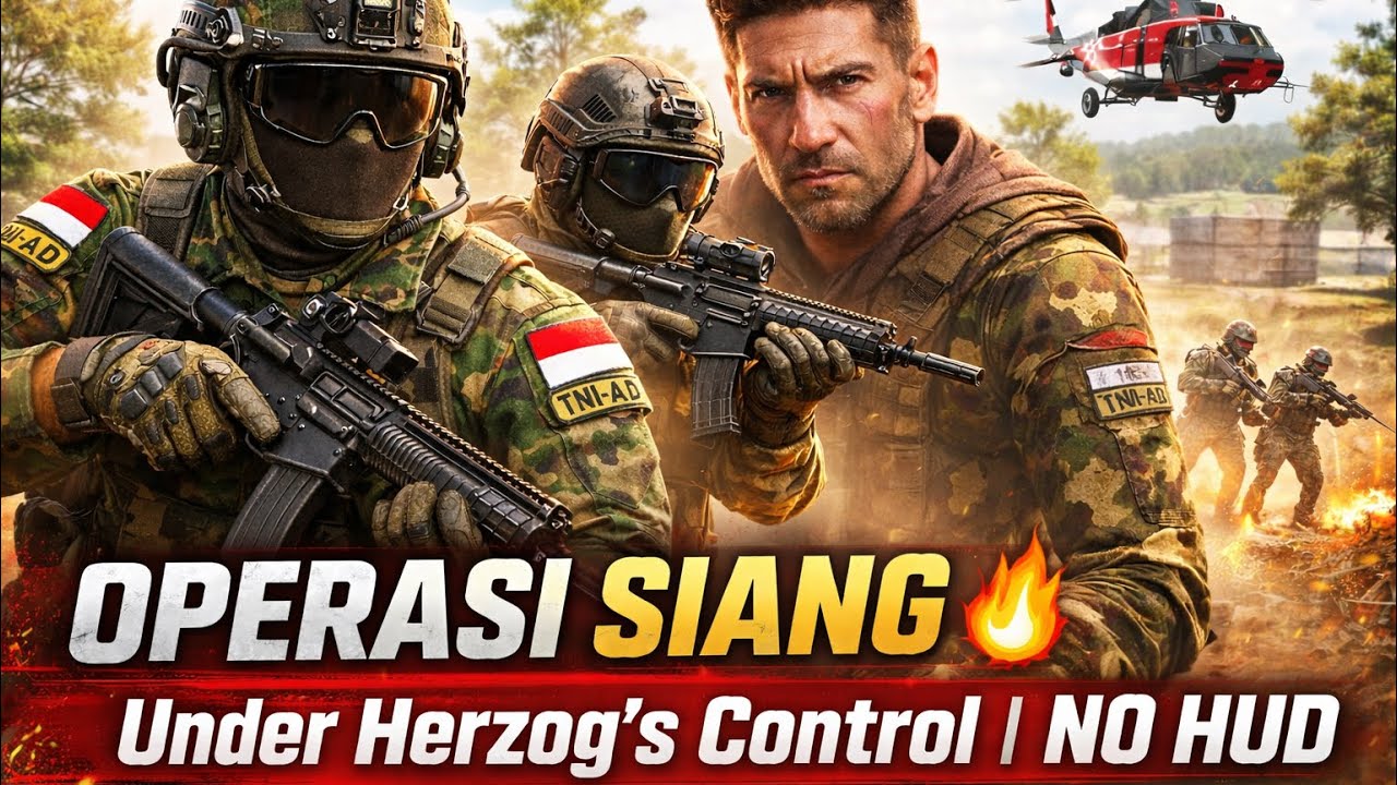 OPERASI SIANG 🔥UNDER HERZOG'S CONTROL | NO HUD